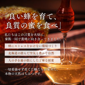 国産天然 しんかい蜂蜜（280g×3本） ( ふるさと納税 はちみつ しんかい蜂蜜 国産 ハチミツ 天然 濃厚 北海道 遠軽町 株式会社 新海養蜂場 ) en01-00156