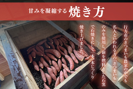 【3ヶ月定期便】薪火石焼き芋『熟成！ふぞろいのさつまいもたち』約5kg(GV-11)