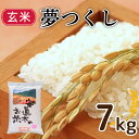 【ふるさと納税】 夢つくし 7kg 玄米 精米 米 お米 コメ ごはん ご飯 おこめ こめ 長期保存 備蓄 長持ち 防災 夕食 晩ごはん 地震 緊急 避難 福岡 川崎