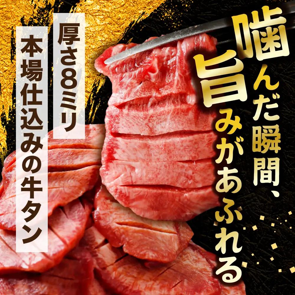 牛タン 厚切り 塩牛タン 500g ご当地グルメ 大崎市 古川ミート