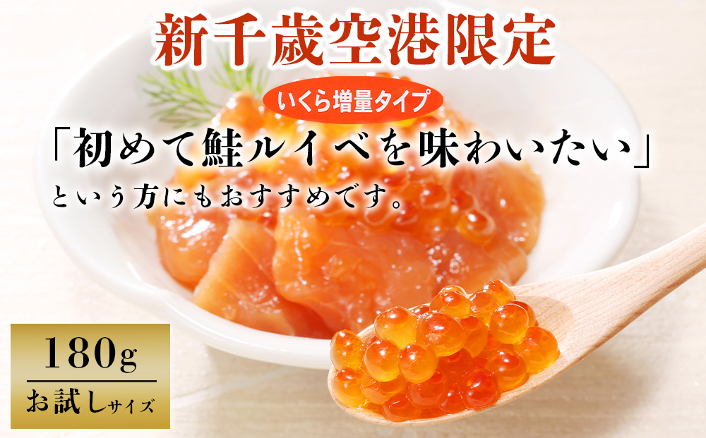 佐藤水産  いくら増量ルイベ漬 (小分けタイプ) 180g x 2 サケ シャケ 海鮮 魚 北海道 千歳