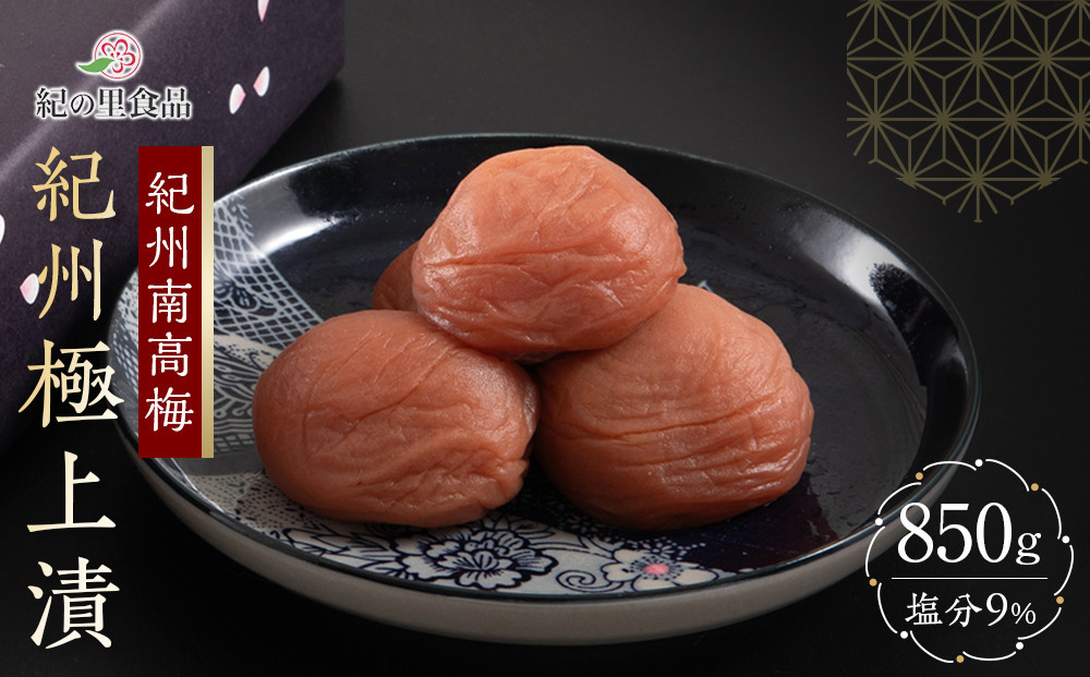 【紀州南高梅】紀州極上漬( 1kg×1箱）【Kn1】