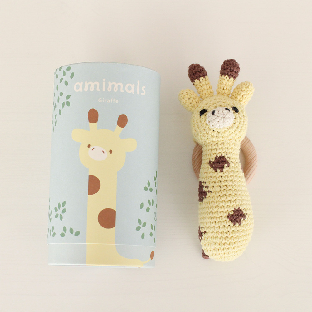 HOPPL（ホップル）amimals（アミマルズ） ラトル Giraffe