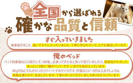 高級ヒノキ製 ねこプランター  / ベッド 猫プランター グッズ ペット用品 ヒノキ 木製 頑丈 / 亀山市 / 中川木材株式会社[AMAI002]