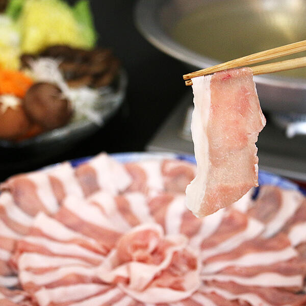 肥前さくらポーク ロースしゃぶしゃぶ用 500g：B110-014