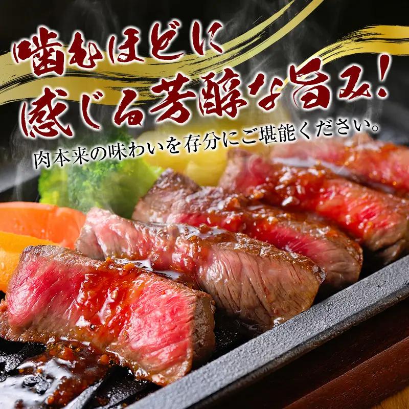 齋藤牛 赤身ステーキ（200g×3枚）計600g【C364】