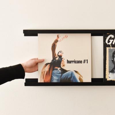 ふるさと納税 木津川市 HITTITEのオリジナルレコードラック　70cm(ブラック) |  | 03