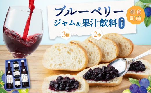 
                  ブルーベリー100%「ジャム」「果汁飲料」セット＜棚倉町産＞【1069920】
                