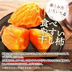 紀州かつらぎ山の食べやすい干し柿　化粧箱入　25g×10個【1216826】