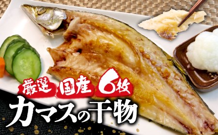 カマス 干物 6枚 国産 カマス