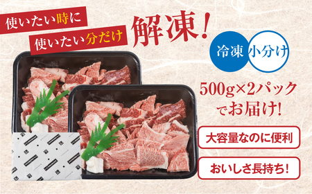 【ふるなびWEEK対象】焼肉 飛騨牛 焼肉 切り落とし1kg 牛肉 トキノ屋食品 FN-Limited-PR