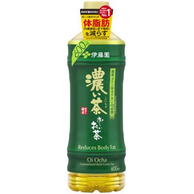 ふるさと納税 牧之原市 【機能性表示食品】伊藤園 お〜いお茶濃い茶 PET 600ml×24本(1ケース)