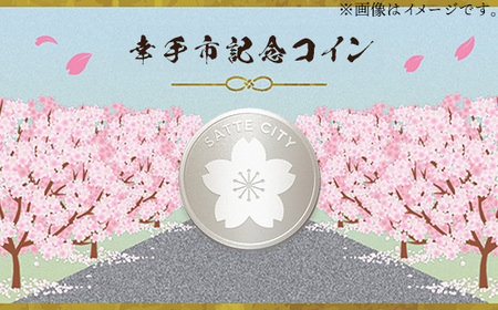 幸手市プラチナ記念コイン 1枚 - 記念品 白金 プラチナ 貴金属 コイン 硬貨 ギフト 贈り物 ご自宅用 埼玉県 幸手市