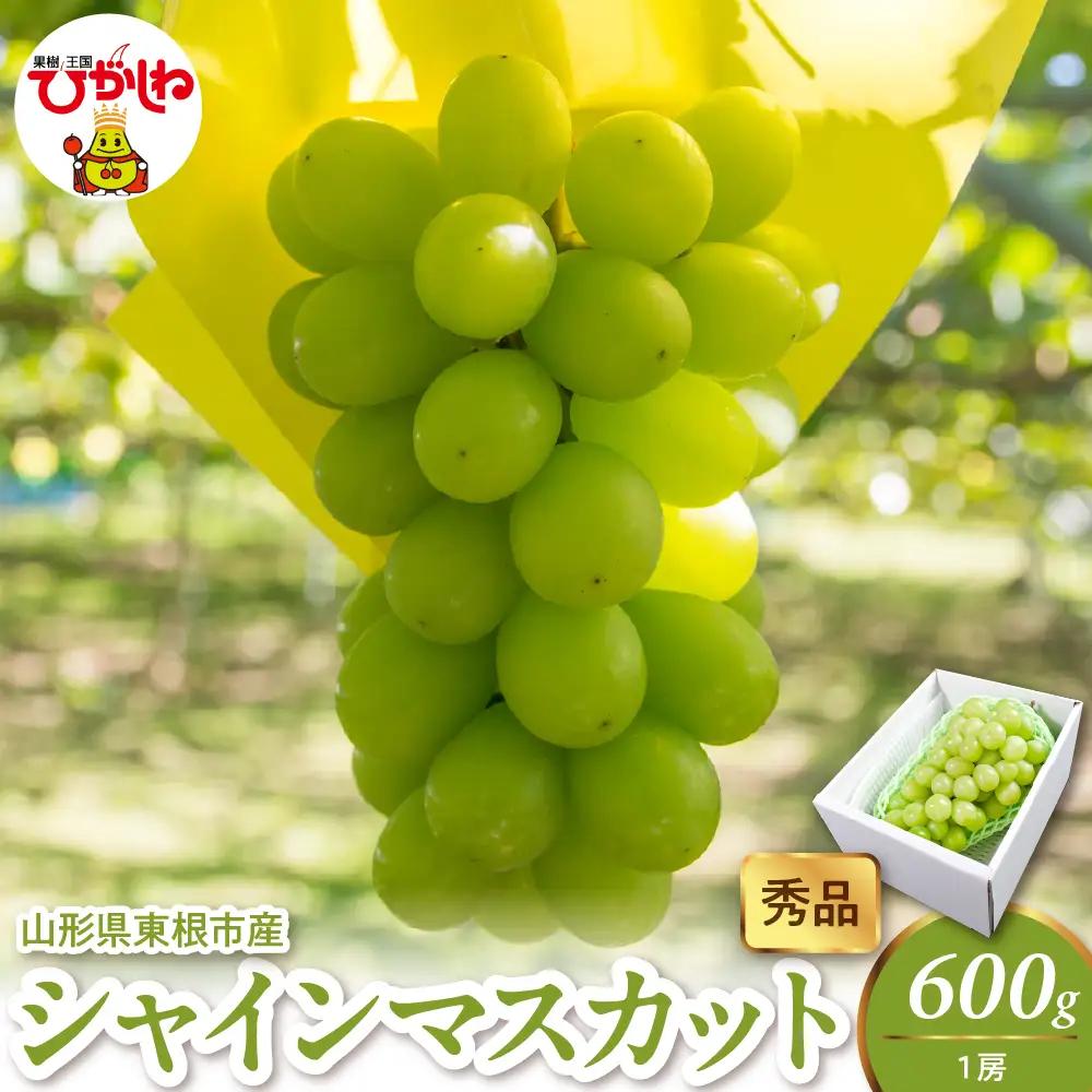 2026年産 シャインマスカット 600g 1房 秀品 ぶどう