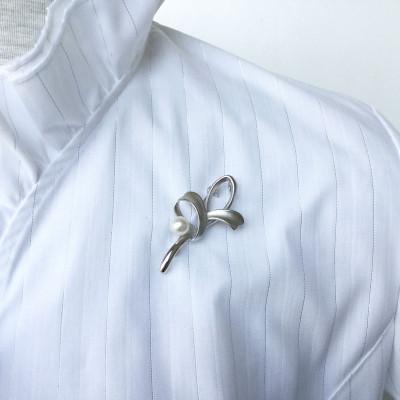 ふるさと納税 志摩市 老舗の真珠専門店・高品質 アコヤ真珠 ブローチ 7.0〜7.5ミリ タイプ:C |  | 02