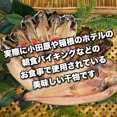 ふるさと納税 小田原市 【毎月定期便】朝食干物セット【松】小田原、箱根のホテル、旅館で使用!【神奈川県小田原市早川】全2回 |  | 01