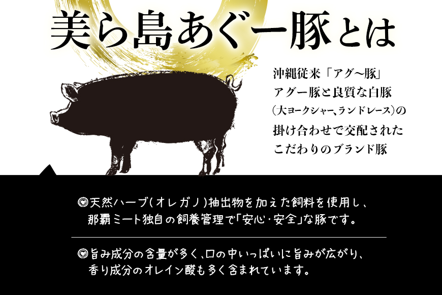 「美ら島あぐーⓇ」 満腹たれ付けセット (各200g×３種) 計600g