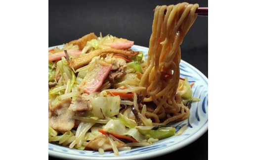 
老舗博多皿うどん店よりお届け　福新楼の冷凍博多皿うどん
