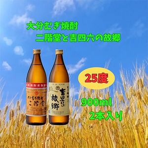 「ひじん水」2L×6本と二階堂と吉四六の故郷25度(900ml)2本　水割りセット【複数個口で配送】【4014553】