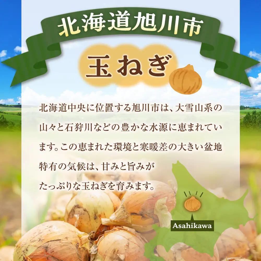 【先行予約】農家直送 低農薬 旭川産 玉ねぎＬサイズ20kg(2026年9月発送開始予定)_ | 玉ねぎ 05935