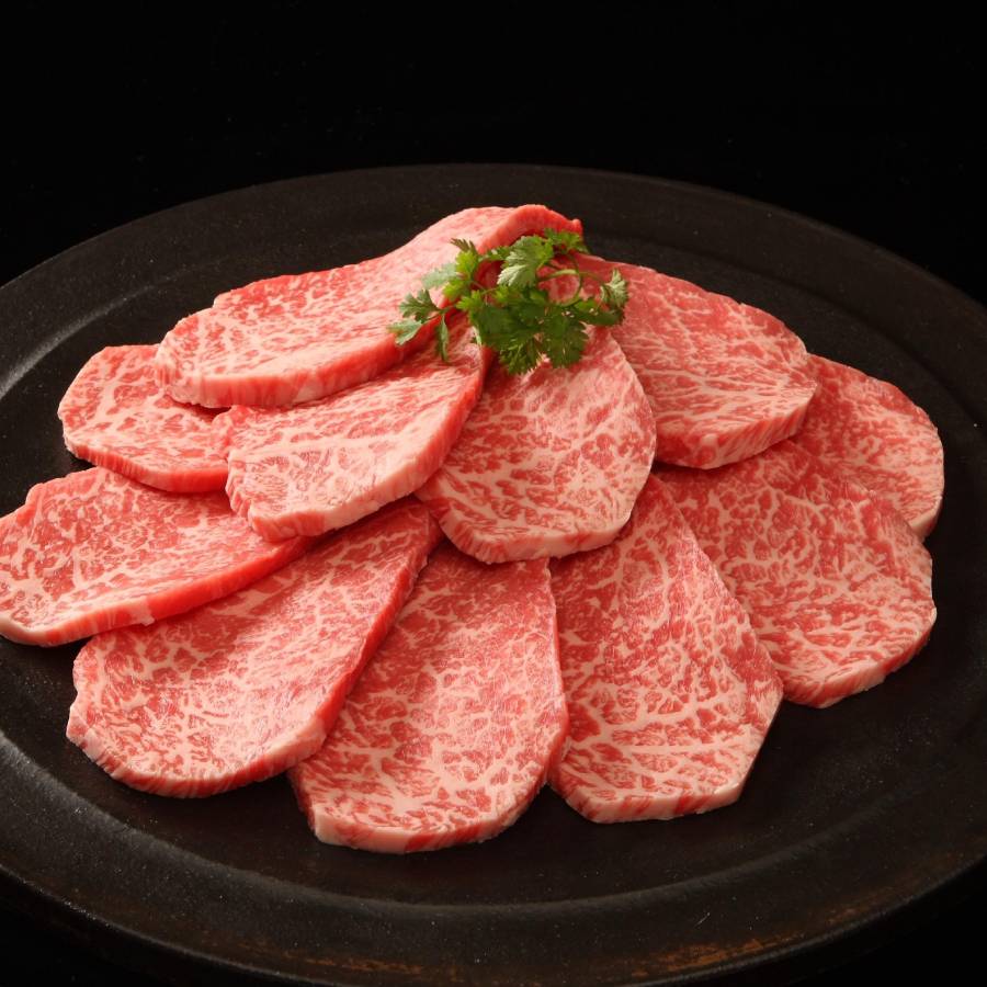 ＜帝神志方ミート＞A5ランク「神戸牛」焼肉用4種セット（もも・かた・ロース・ばら）各200g（計800g）