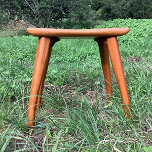 【木製手作りスツール】木工房の職人が作ったスツール 1脚 | スツール