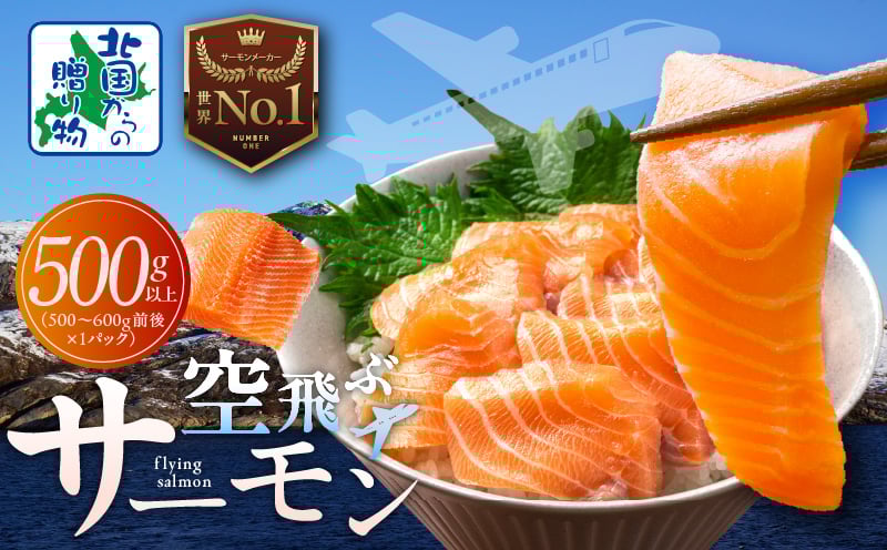 
            アトランティックサーモン 総量 500g以上【フィレ エコパック 訳あり サイズ不揃い 刺身 さーもん 冷凍 北国からの贈り物】
          