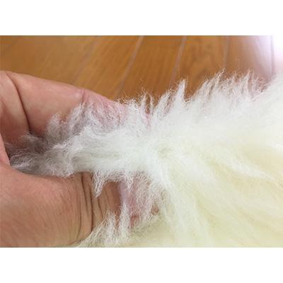 ふるさと納税 泉大津市 ご家庭で洗える　ムートン調　ウールシーツ　シングル　100cm幅　(毛羽部分　ウール100%) |  | 03