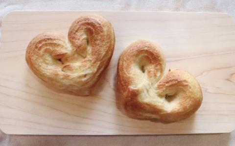 【Cafe リノ】心が伝わる 高知県産のおからを使ったもちもちベーグル（プレーン）丸型とハート型の8個セット