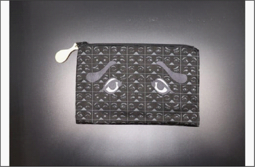 【カラー選択可】博多織 にわかポーチ Ｗ約21cm×Ｈ約13cm ピンク