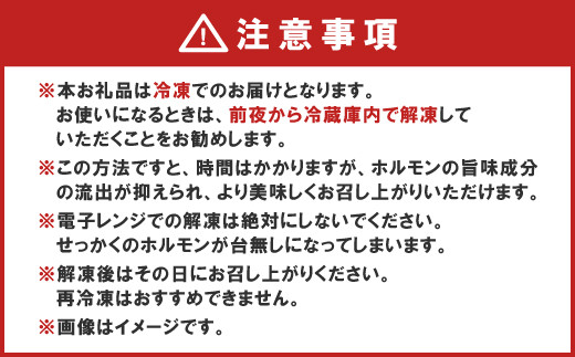 岡垣 ホルモン 800g (旨辛タレ付) 冷凍