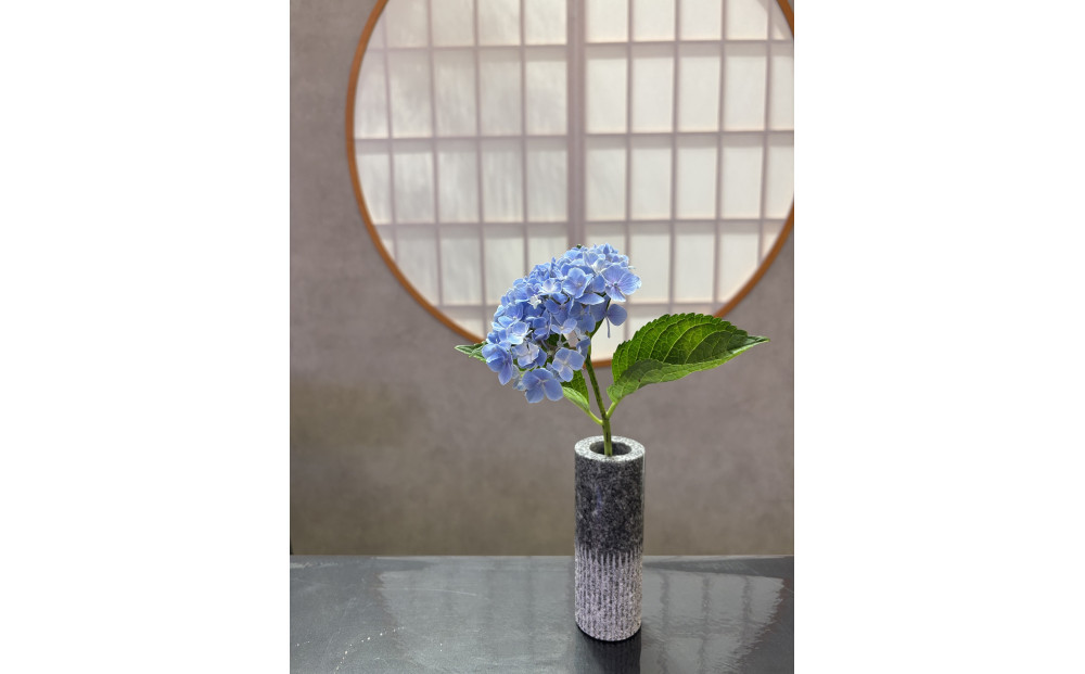 庵治石　花瓶  COLUMN straight 372013_KP002