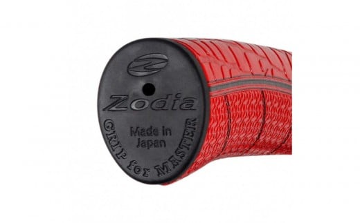 Zodiaオリジナルカイマン　パターグリップ　Zodiaロゴ　レッド　１本
