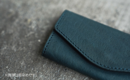[Botanical Leather] キーケース (カラー：藍染め(ブルー))