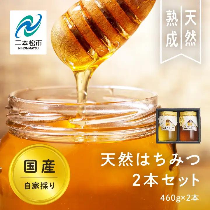 国産天然はちみつ 2本セット(460g×2) | ハチミツ 蜂蜜【株式会社渡辺養蜂場】