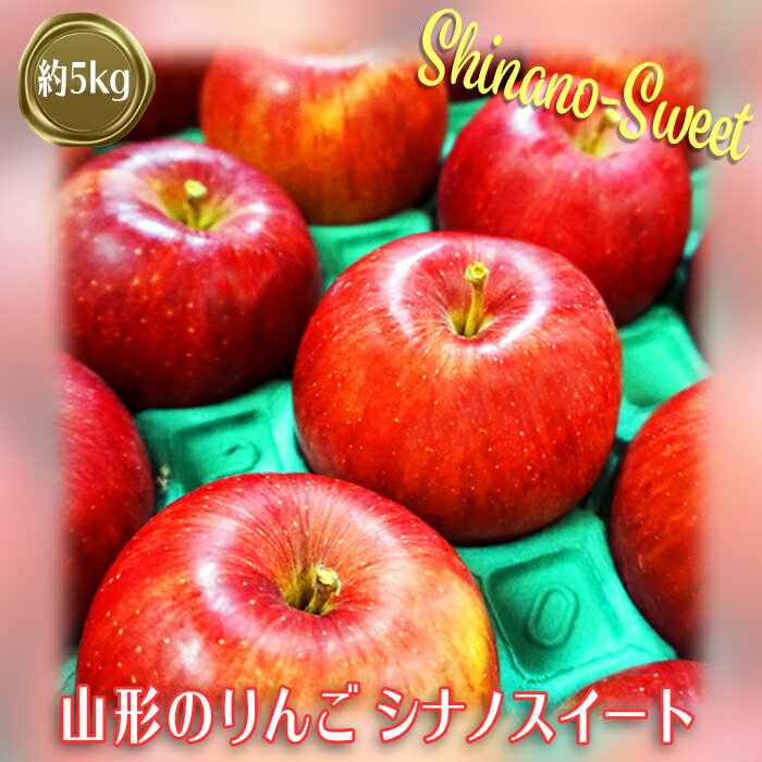 【ふるさと納税】＼アフター保証対象品／【2025年10月〜11月発送】山形のりんご（シナノスイート）約5kg_H076(R7)