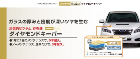 【10月～寄附金額改定】【大府店限定】KeePer LABO「ダイヤモンドキーパー」コーティング券（SSサイズ・Sサイズ）