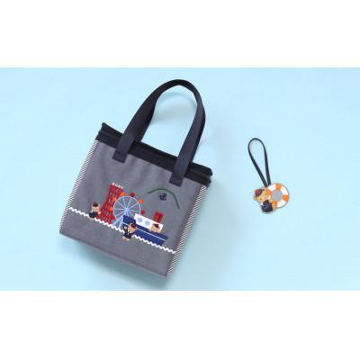 ふるさと納税 神戸市 【神戸市ふるさと納税限定】ファミリアの保冷バッグ(チャーム付き)