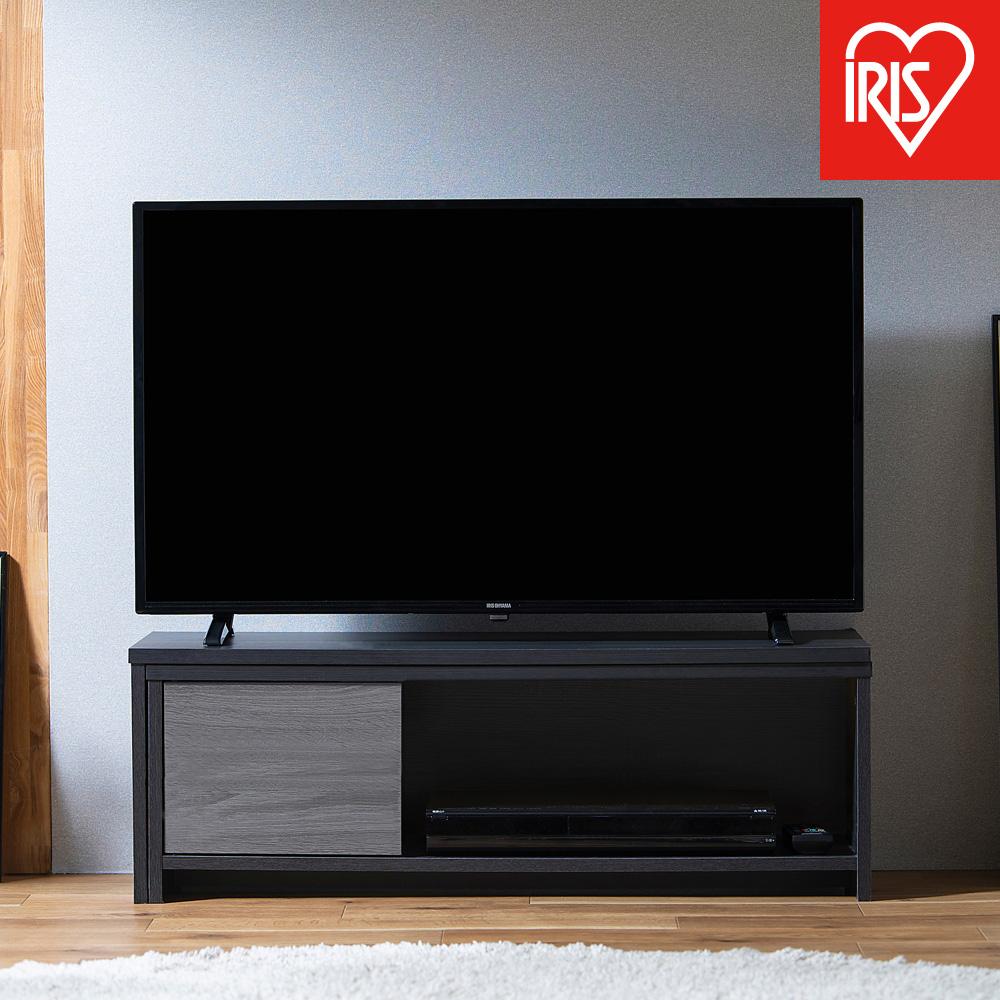 テレビ台 伸縮テレビ台 STS-D90-B/AG ブラック/アッシュグレー