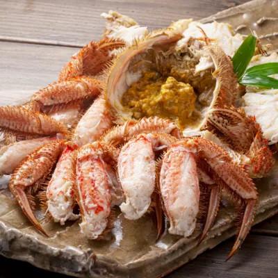 ふるさと納税 旭川市 【先行予約】北海道オホーツク産海明け活毛ガニボイル(チルド冷蔵配送)500g前後×4_03502 |  | 02