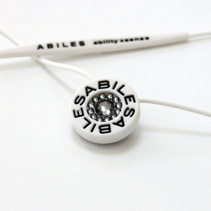 a24-026　ABILES PLUS Crystal ネックレス Silver Night