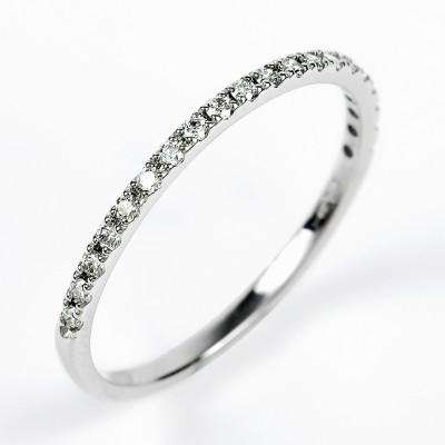 ふるさと納税 笛吹市 極細 ハードプラチナ エタニティ リング　R3789DI-P2　#15 |  | 02