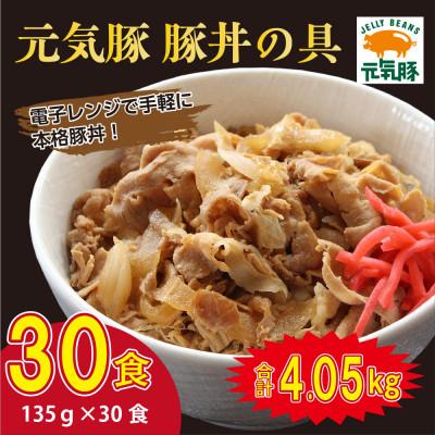 ふるさと納税 多古町 千葉県産 元気豚 豚丼の具 小分け 135g×30食