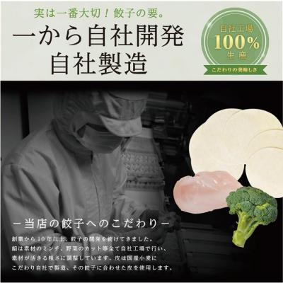 ふるさと納税 名古屋市 【プレーン】チキンとブロッコリーのヘルシーギョウザ　48個 |  | 03