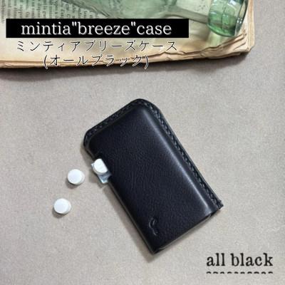 ふるさと納税 宇部市 【one】[mintia breeze case]ミンティア「ブリーズ」ケース　オールブラック