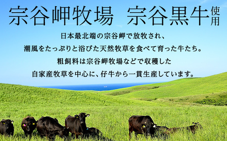 【稚内ブランド認定品】宗谷岬牧場のハンバーグ　120g4枚入×6箱(合計24枚)【配送不可地域：離島】【1900127】