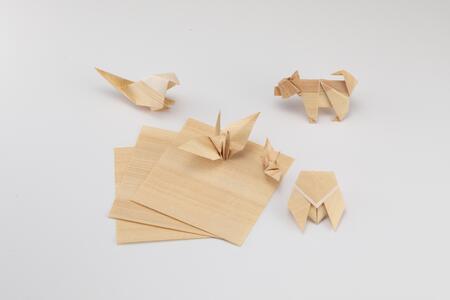 吉野杉の折り紙（5枚入り）3パックセット