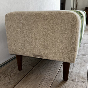 150 Bench(150ベンチ)グリーンストライプ BR鉛筆脚【SWOF】【1501635】