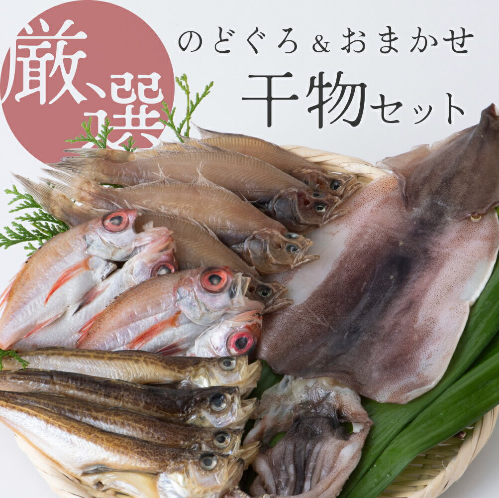 【ふるさと納税】のどぐろ＆おまかせ干し物セット【24003】新鮮 干物 山陰沖 日本海 岩美町 鳥取 送料無料