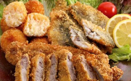 【四国一小さなまちの料理屋富士】特選揚げ物セット